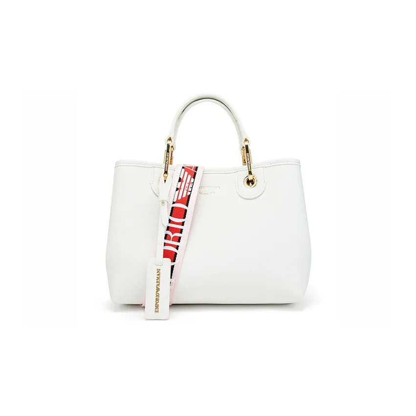 EMPORIO ARMANI PU Handbag, Shoulder Bag Women's White