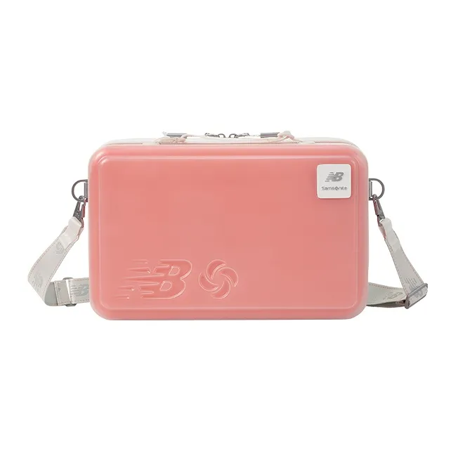SAMSONITE × NewBalance Collaboration Polycarbonate Box Storage Bag Crossbody Bag Trumpets Unisex Multicolor