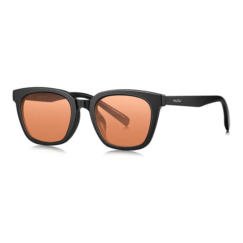 MUZU Прямоугольные Солнцезащитные очки Унисекс