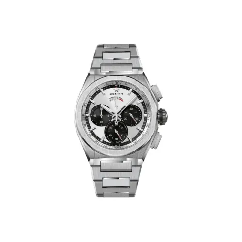 ZENITH Автоматический Механический Movement Мужские Часы Defy Collection 44mm*14,5mm Серебряные