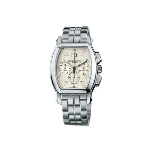 Vacheron Constantin Автоматический Механический Movement Мужские Malta Collection MALTE Часы 37мм*40мм*13мм Бежевые