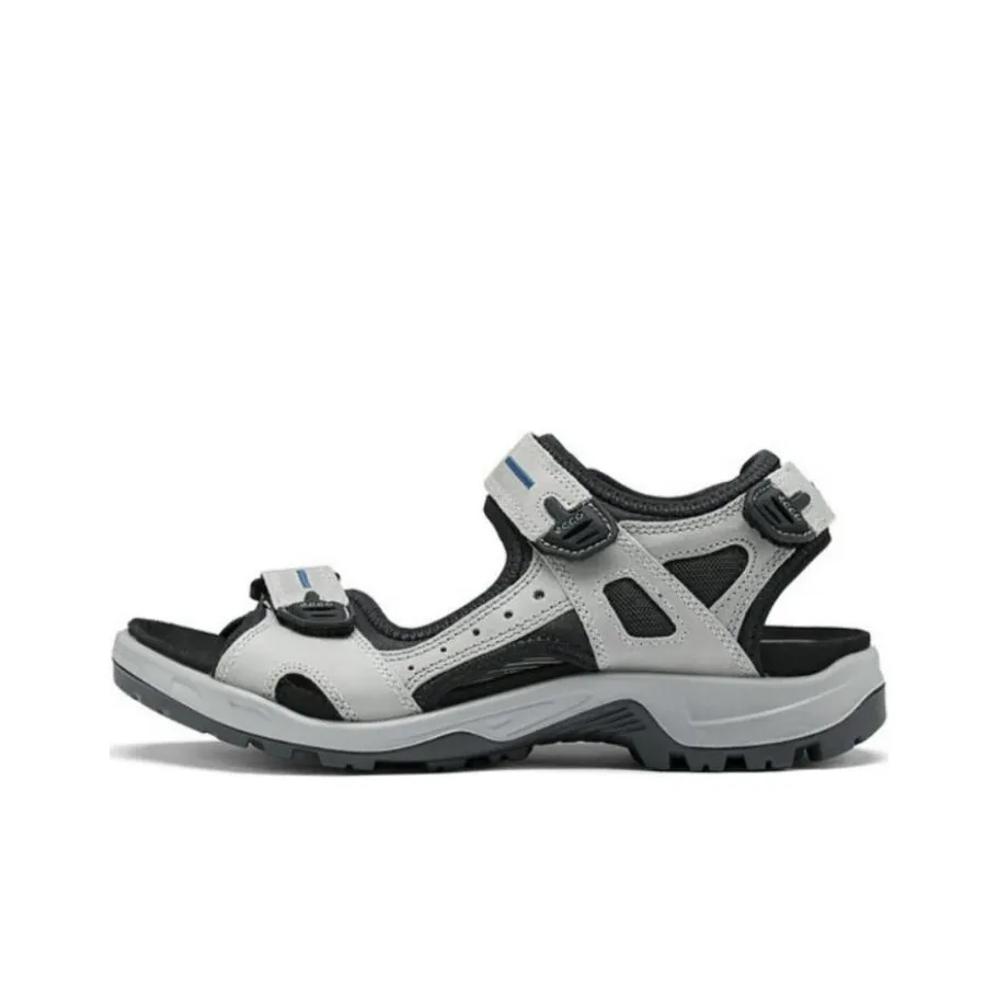 Ecco Off road Series Stylish Sandals Men's Concrete Gray