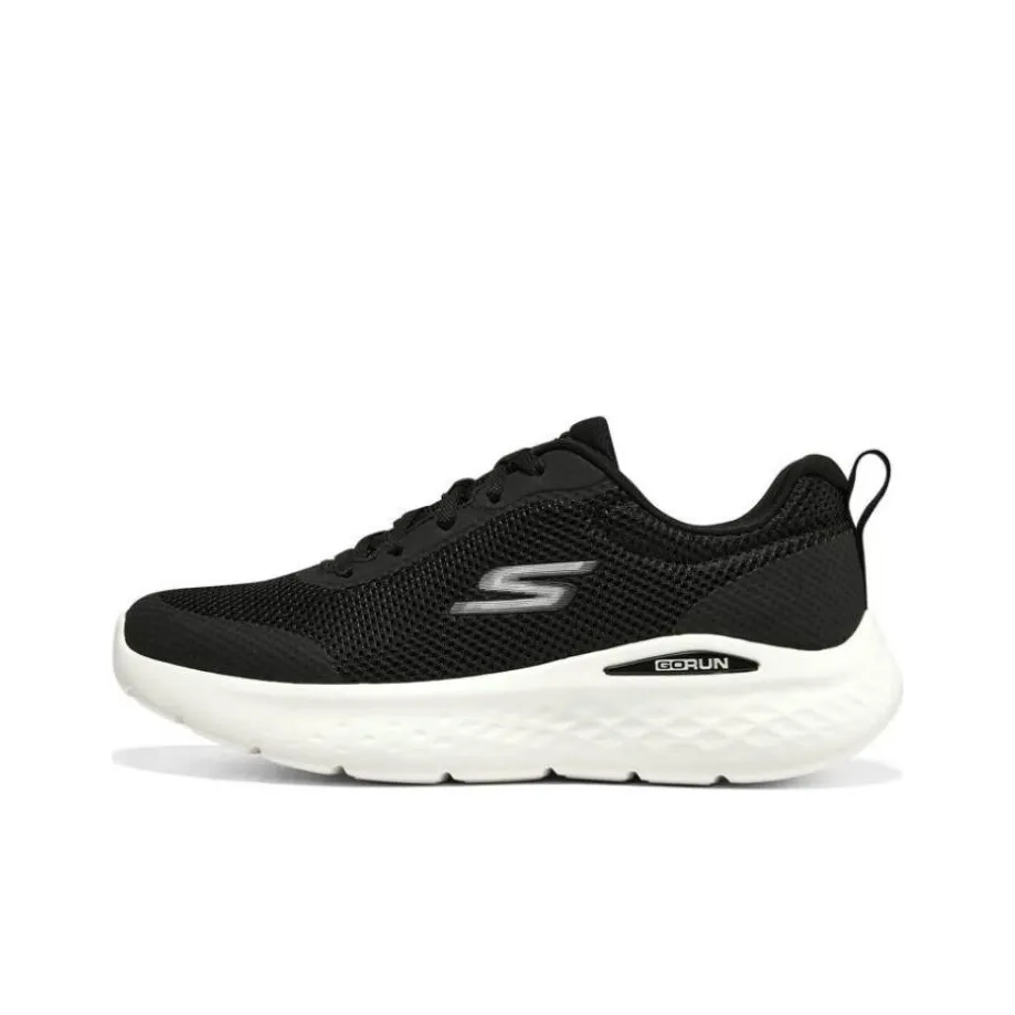 Skechers Go Run Lite Low Top Running Shoes Women's Black