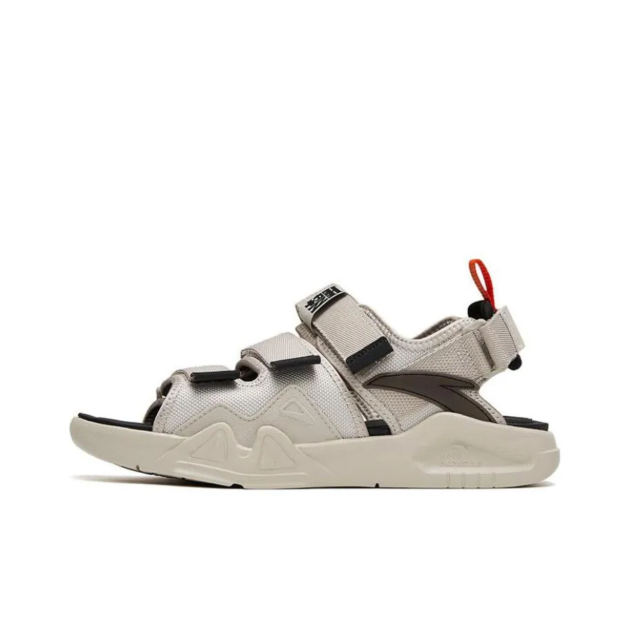 ANTA Спортивные сандалии мужские серо-оранжевые