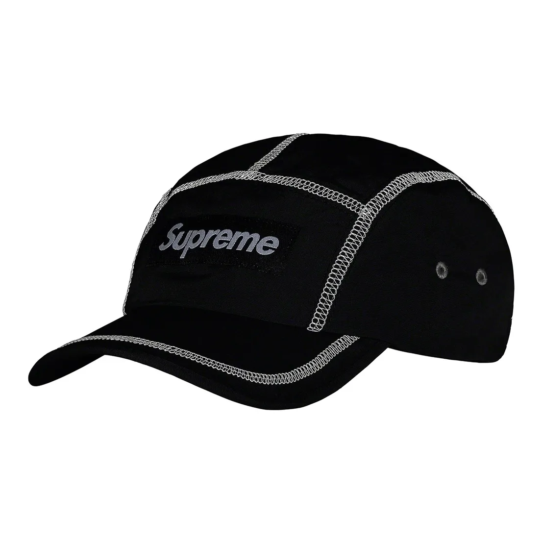 Supreme Reflective Stitch Camp Cap