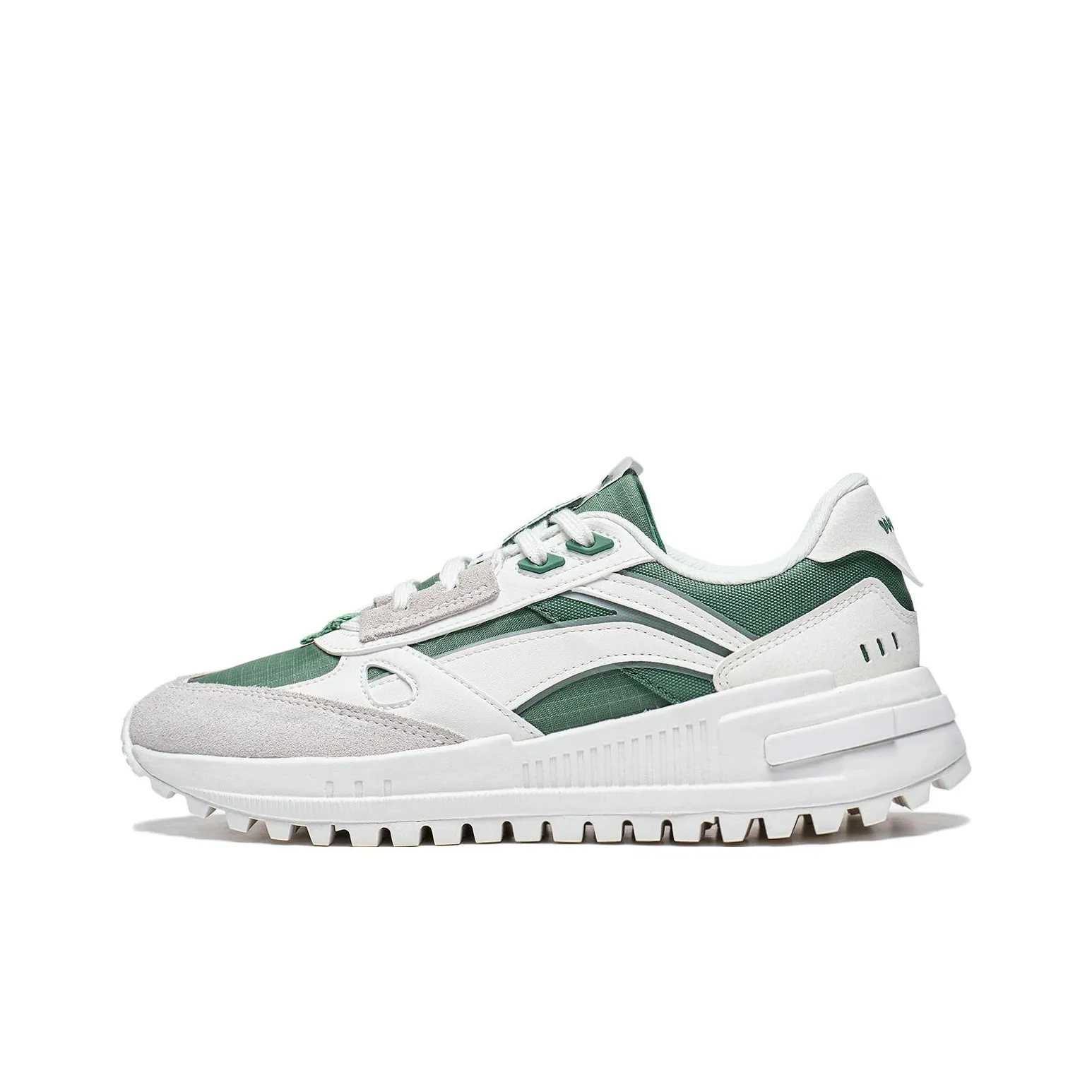 LiNing Wind Rider 2,0 Противоскользящий Устойчивый к истиранию Низкий Топ Спортивная Повседневная Обувь Женская Белый Серый Зеленый