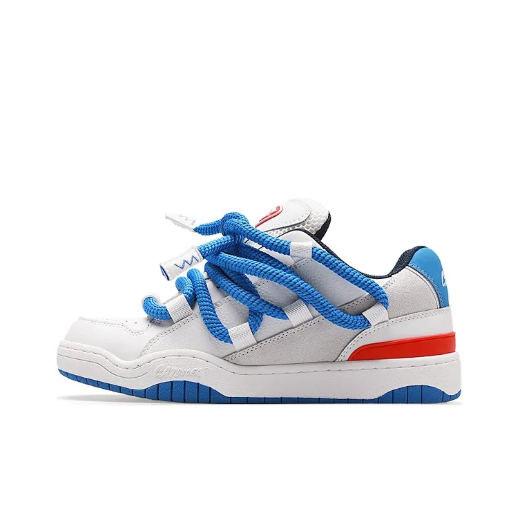 Cat Sofa Dreadlocks series Скейтборд Кроссовки Унисекс Белый Синий