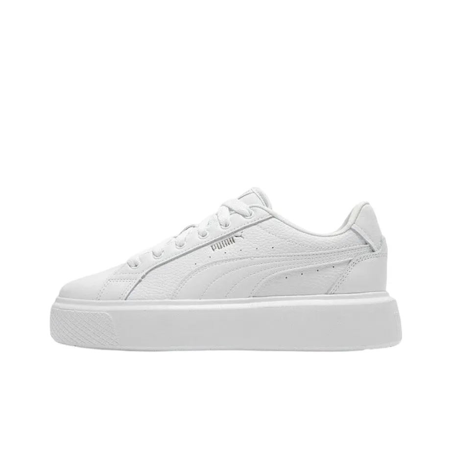 PUMA OSL PRO Low Топ Платформа Скейтборд Кроссовки Унисекс Белый