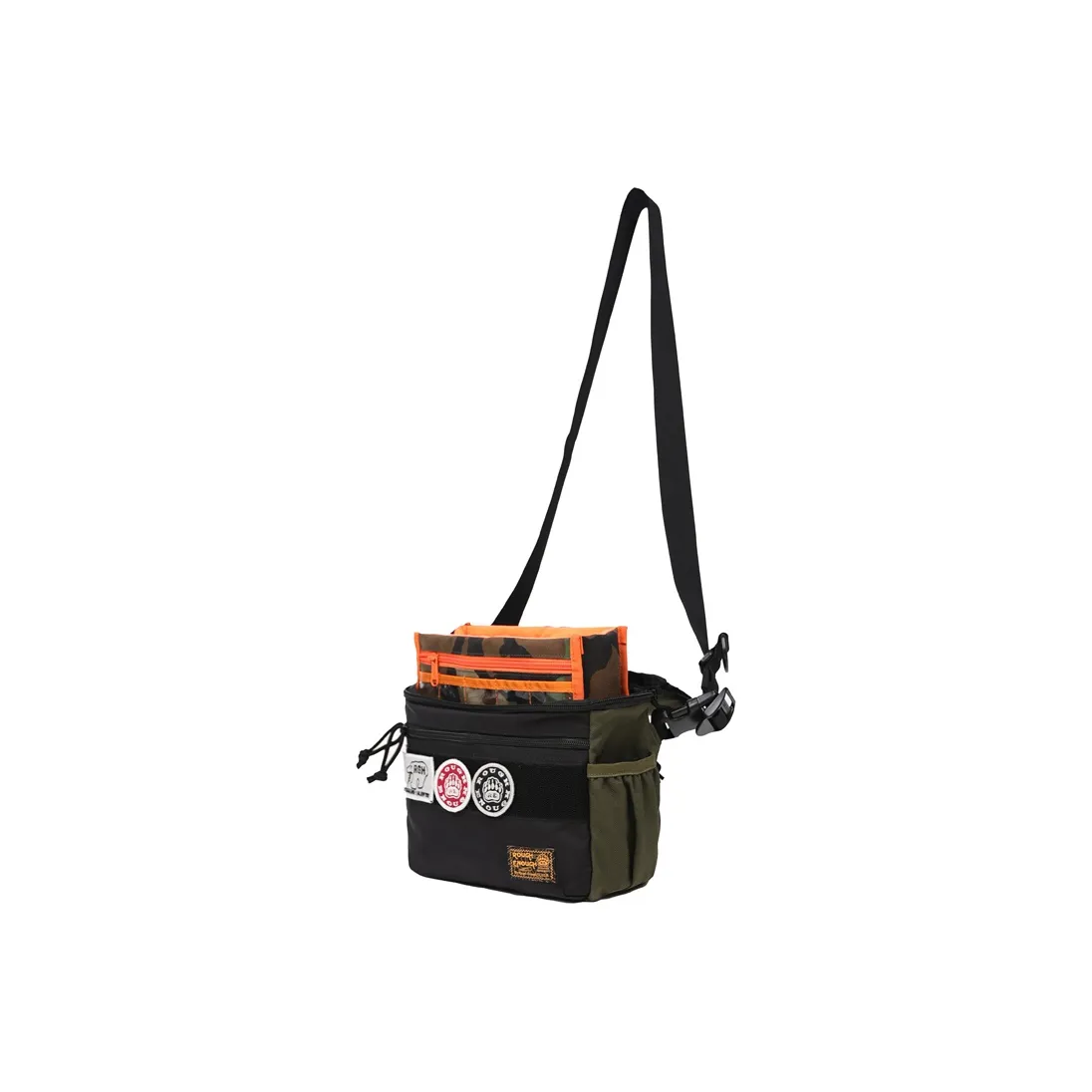 Rough Enough Canvas Bag Single Shoulder Handbag Crossbody Bag Standard Unisex Army Green Руф Эффект Холст Сумка Одно Плечо Ручная Сумка Сумка через плечо Стандартная Унисекс Армейский Зеленый