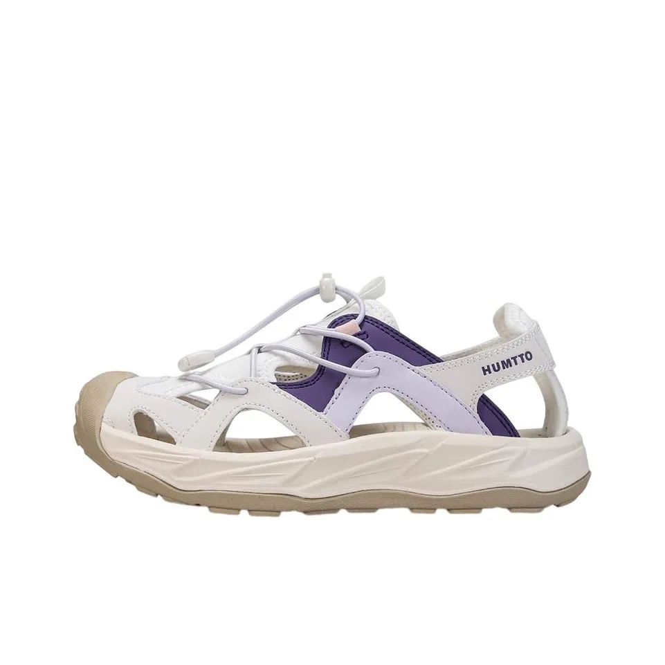 HUMTTO Спортивные сандалии Женские Белые Фиолетовые
