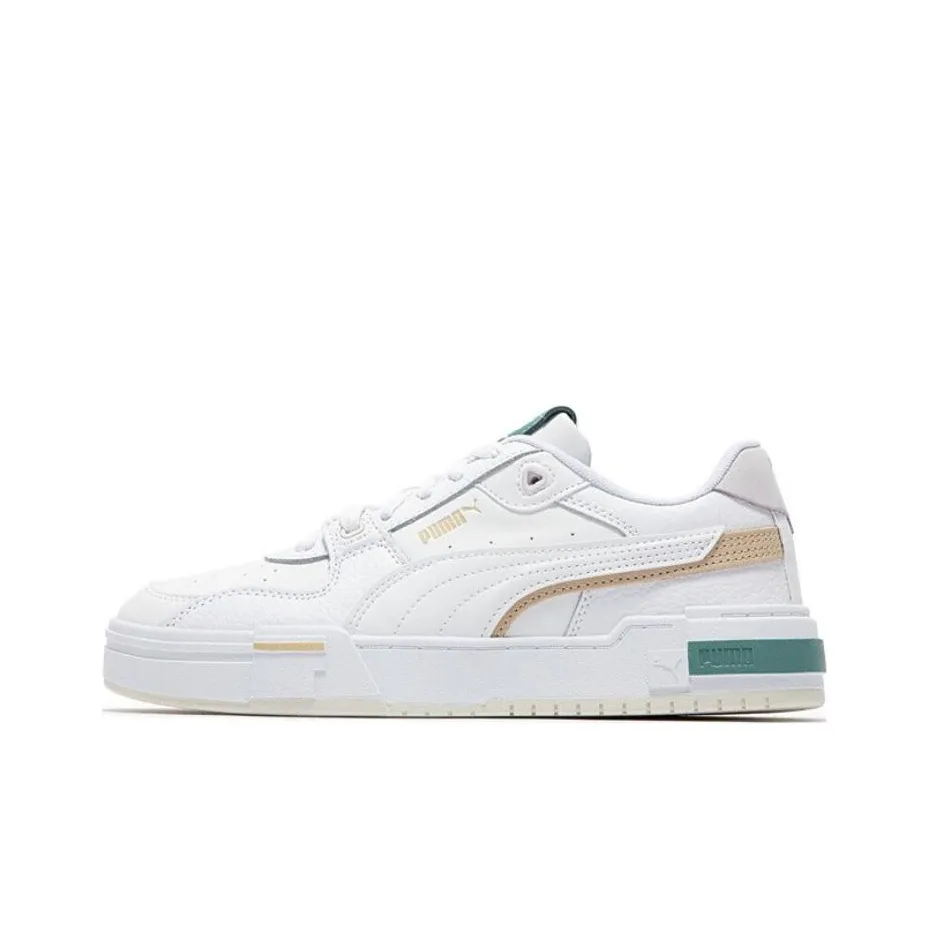 PUMA Ca Pro GLITCH PASTEL Низкие Кроссовки для скейтбординга Унисекс Белый Зеленый