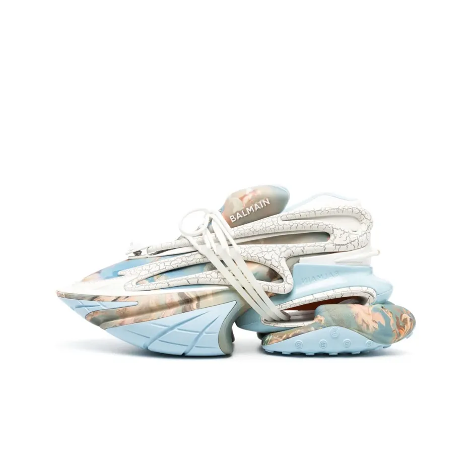 BALMAIN Unicorn Low Top Sports Lifestyle Casual Shoes Men's Blue