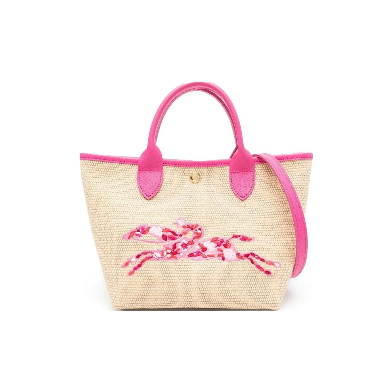 christian louboutin cabata mini logo leather tote
