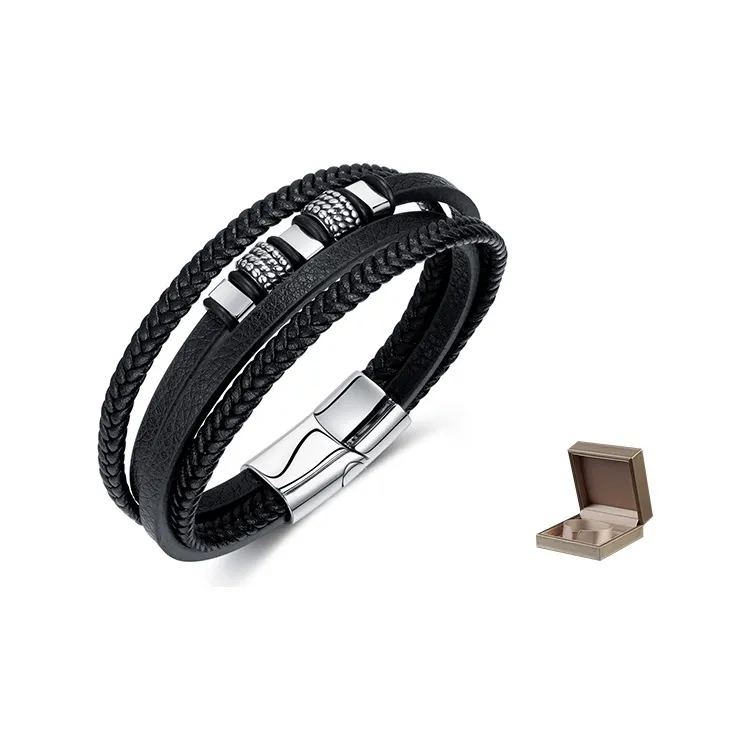 KENMO Браслеты Черная Коробка Мужской