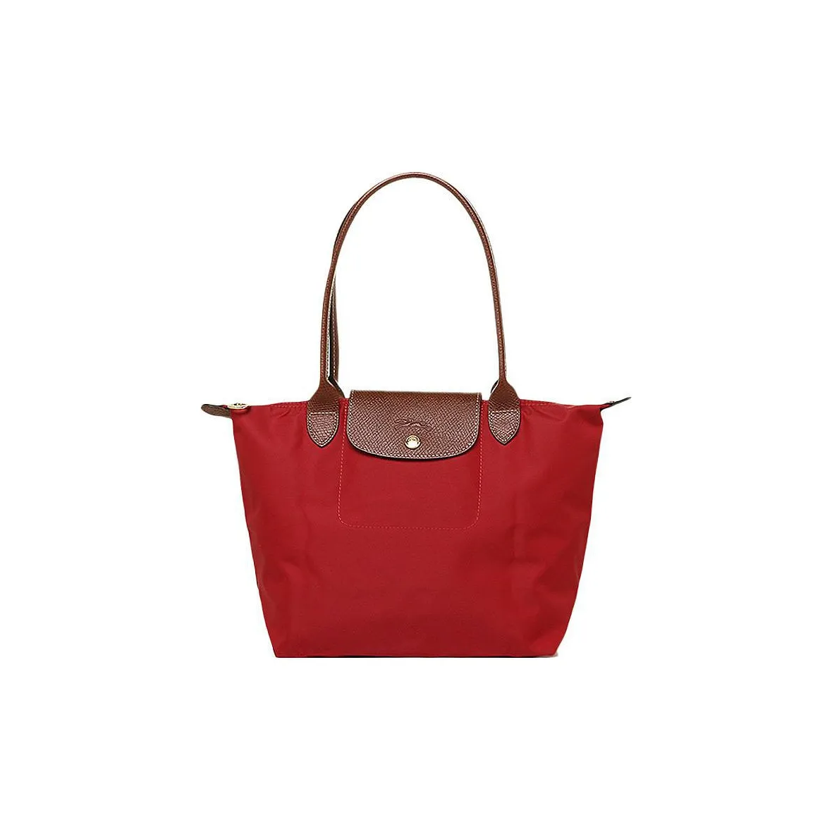 LONGCHAMP Le Pliage Canvas Bag, Dumpling Bag, Shoulder Bag Trumpets Women's Red