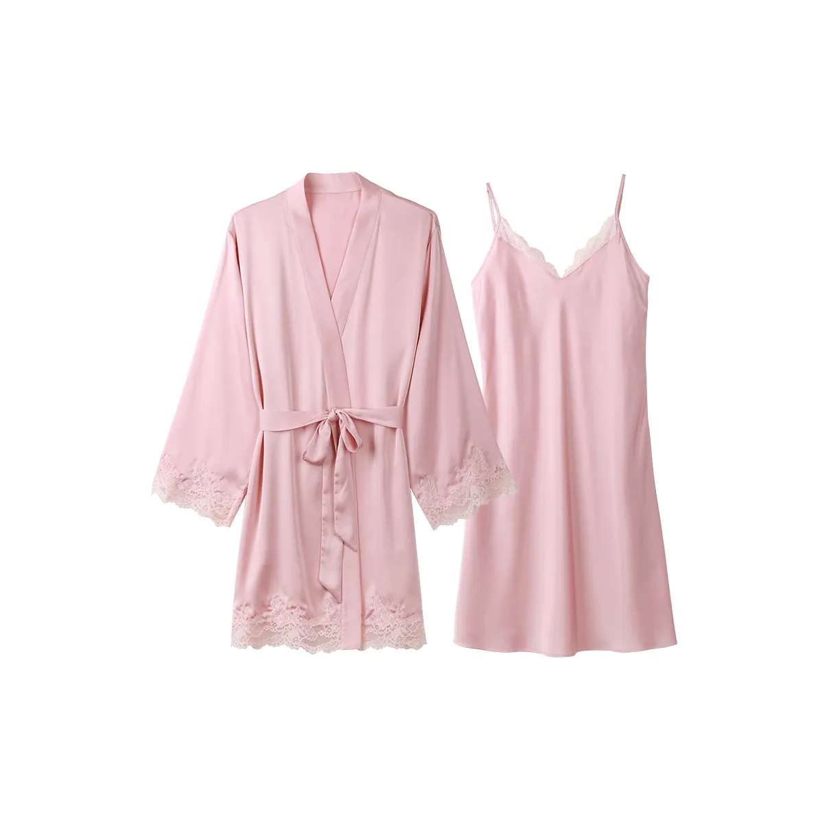 IIZZINI Pajama Set Women's Champagne Pink