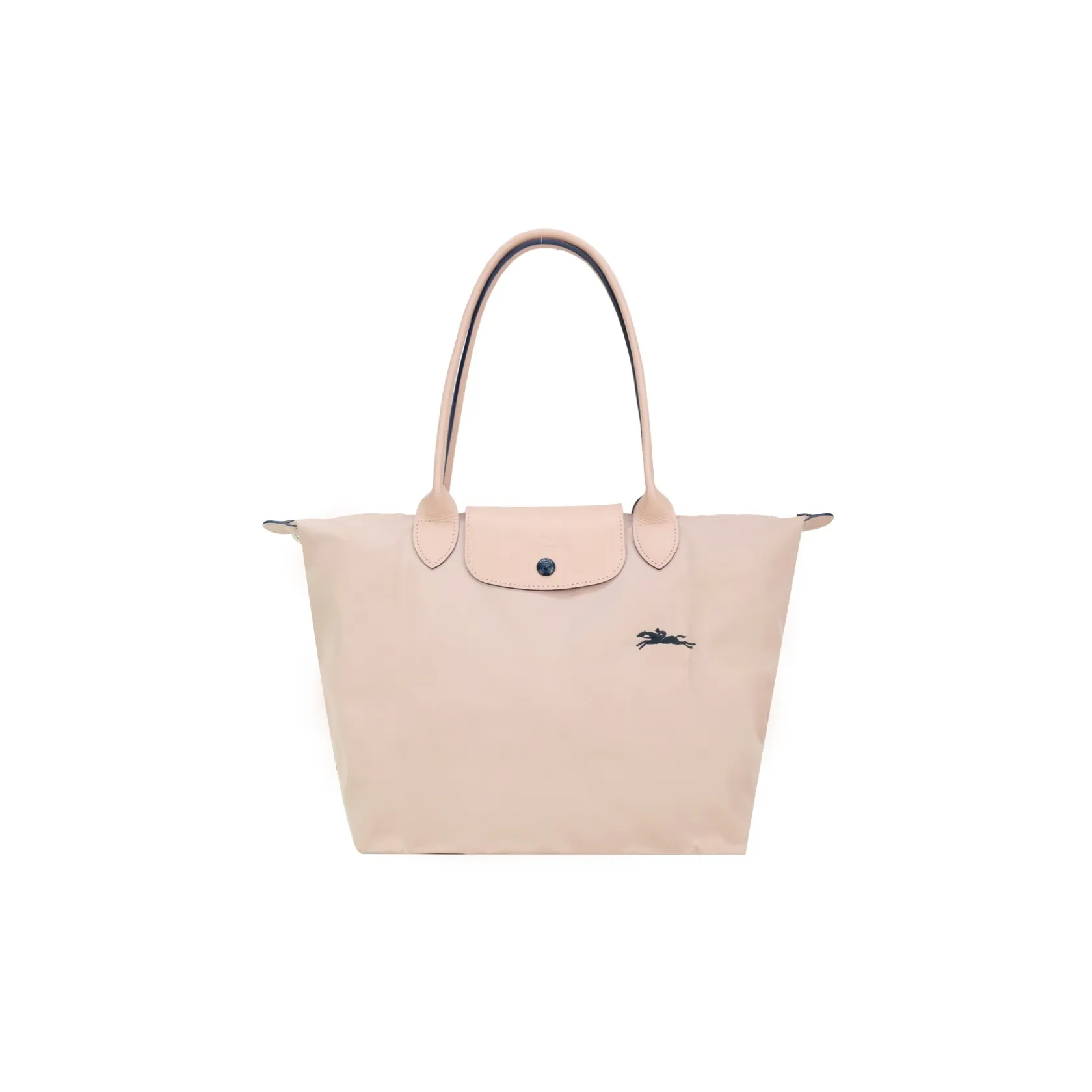 LONGCHAMP Le Pliage Club Canvas With Leather Canvas Bag, Tote Bag, Handbag, Shoulder Bag Women's Light Pink