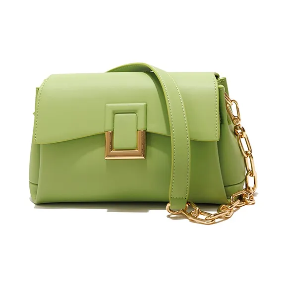 GXFMOD Cow Leather Shoulder Bag Trumpets Women's