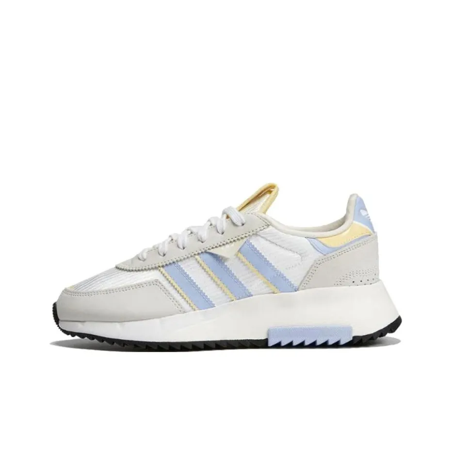Adidas Originals Retropy F2 Slip-resistant Abrasion-resistant Lightweight Low Top Casual Women's White Gray Adidas Originals Retropy F2 Противоскользящий Устойчивый к истиранию Легкий Низкий Топ Повседневный Женский Белый Серый