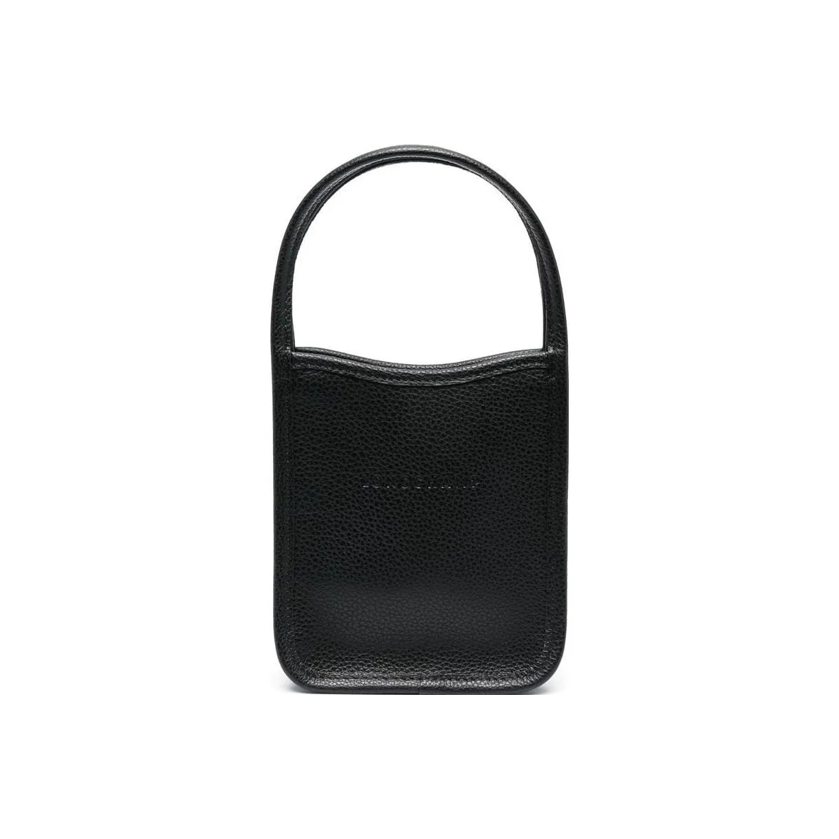 LONGCHAMP Le Foulonné Коровья кожа Сумка Экстра Маленькая Женская Черная