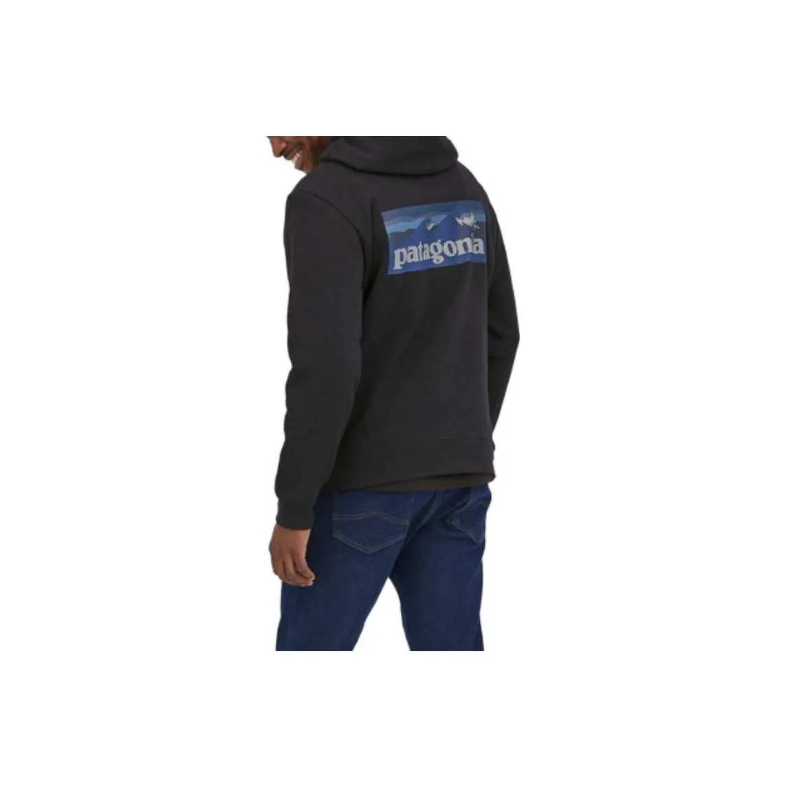 Patagonia Logo print Drawstring Hoodie