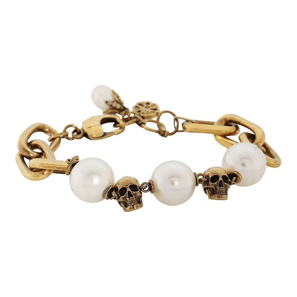 Alexander McQueen Brass Bracelets Женские