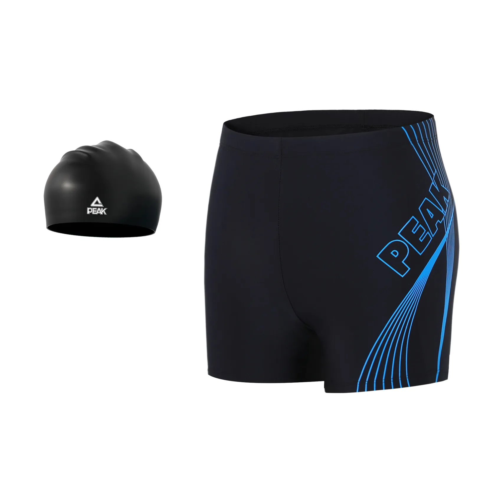 PEAK Swimming Sets Polyester Seaside, Swimming Pool Men's