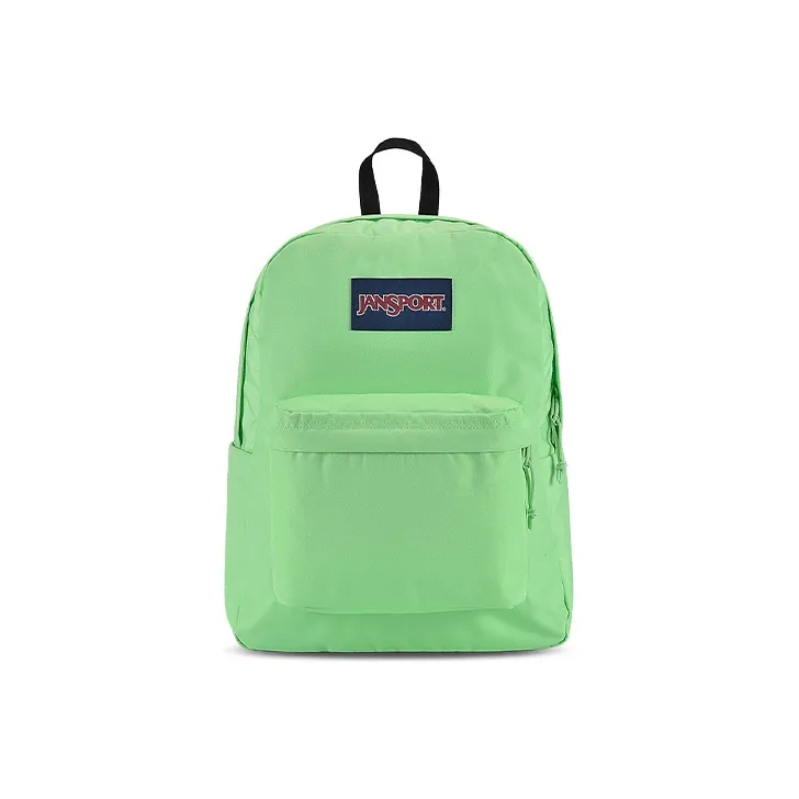 JanSport Polyester Backpack Regular Unisex Mint Green/Avocado Green