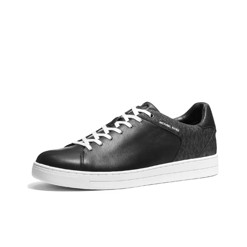 MICHAEL KORS Jack Low-Top Skateboard Shoes Men's Black
