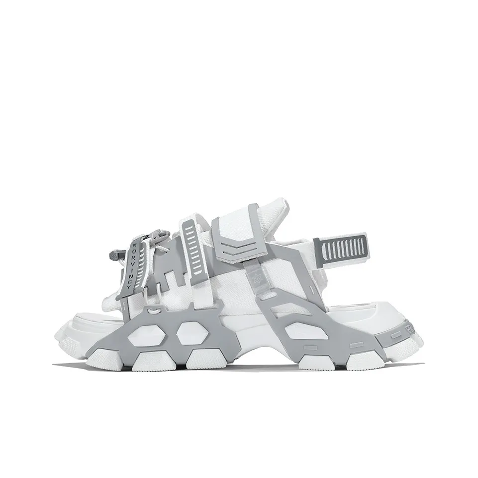 NORVINCY Luxury Streetwear Breathable Dad Shoes Sandal Slippers Men's