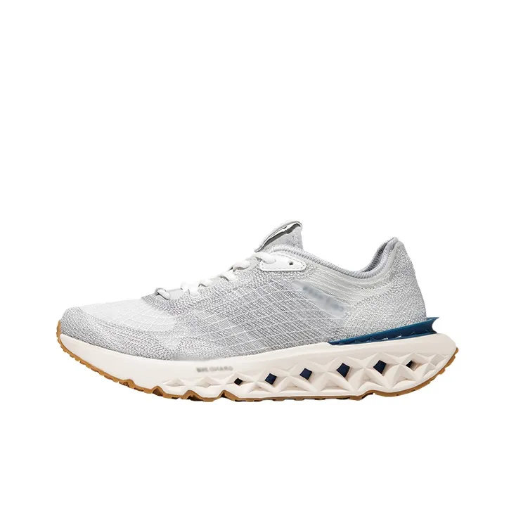 COLE HAAN Diamond Sole Running Shoes Shock Absorbers Low Top Sports Casual Shoes Men's Light Gray