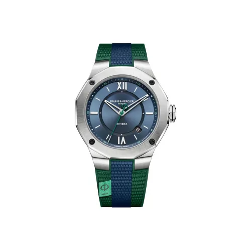 Baume & Mercier Автоматический Механический Movement Мужские Часы Rivera Series 42 мм Синие