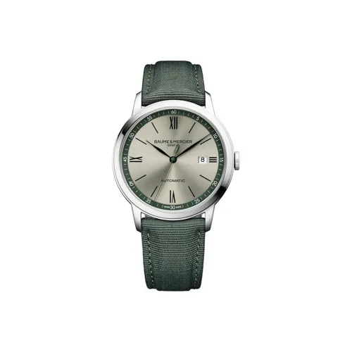 Baume & Mercier Автоматический Механический Движение Мужской Classima Collection Часы 42 мм Серый