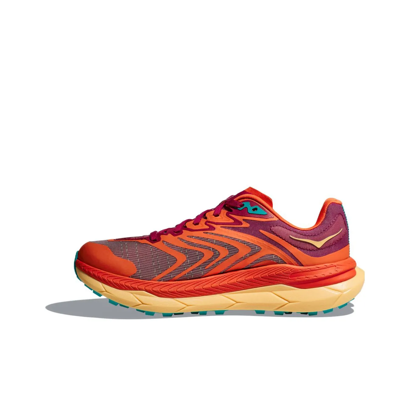 HOKA ONE ONE Tecton X Амортизаторы Slip-resistant и устойчивые к истиранию Низкие кроссовки для бега на трассе Мужские Red