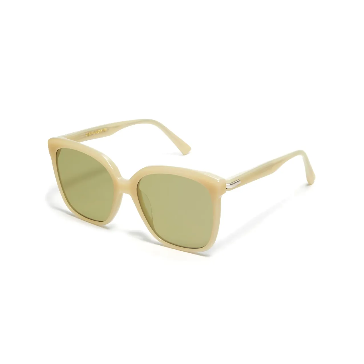 GENTLE MONSTER Sunglasses Unisex Beige Yellow
