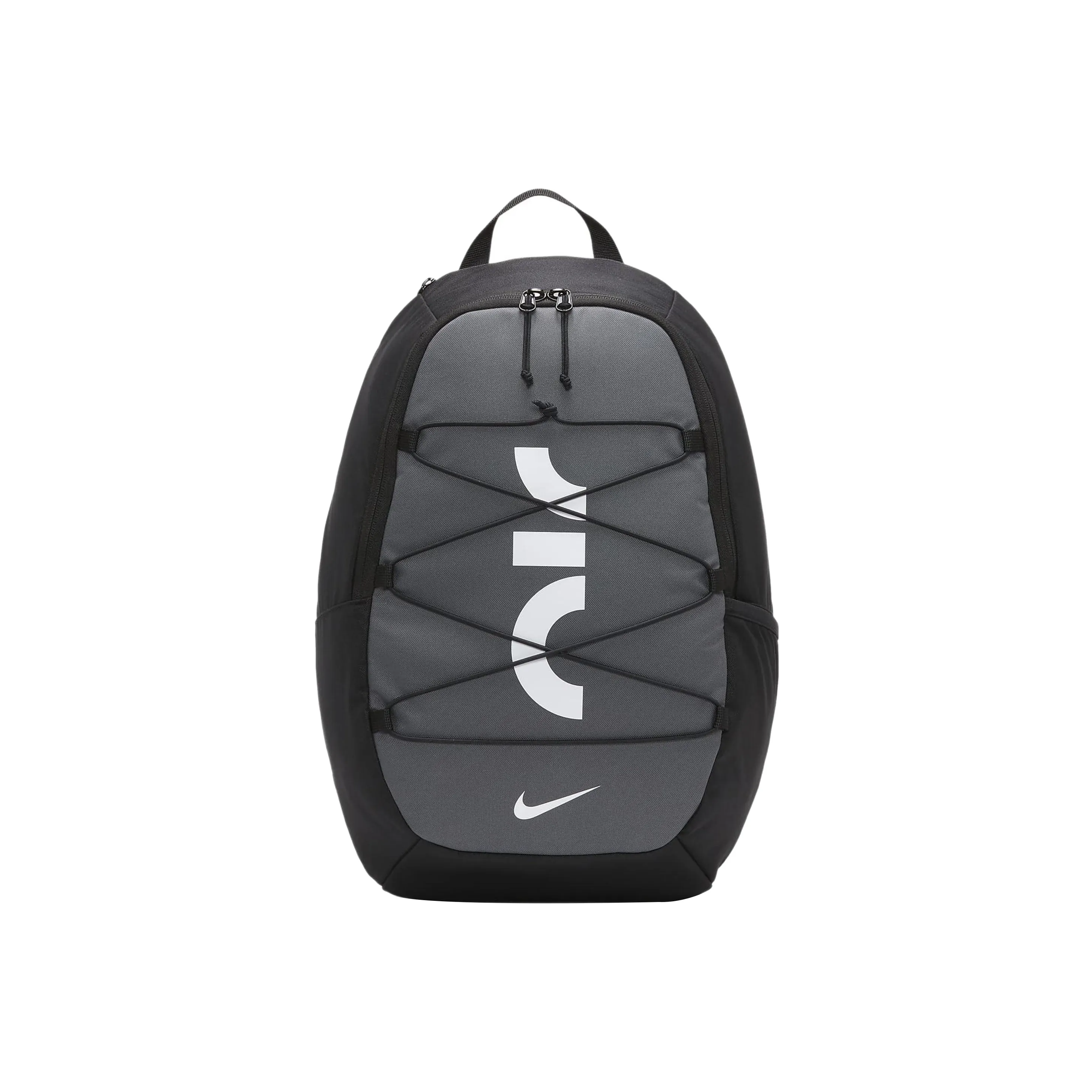 Nike Ткань Рюкзак Стандартный Унисекс Черный Серый