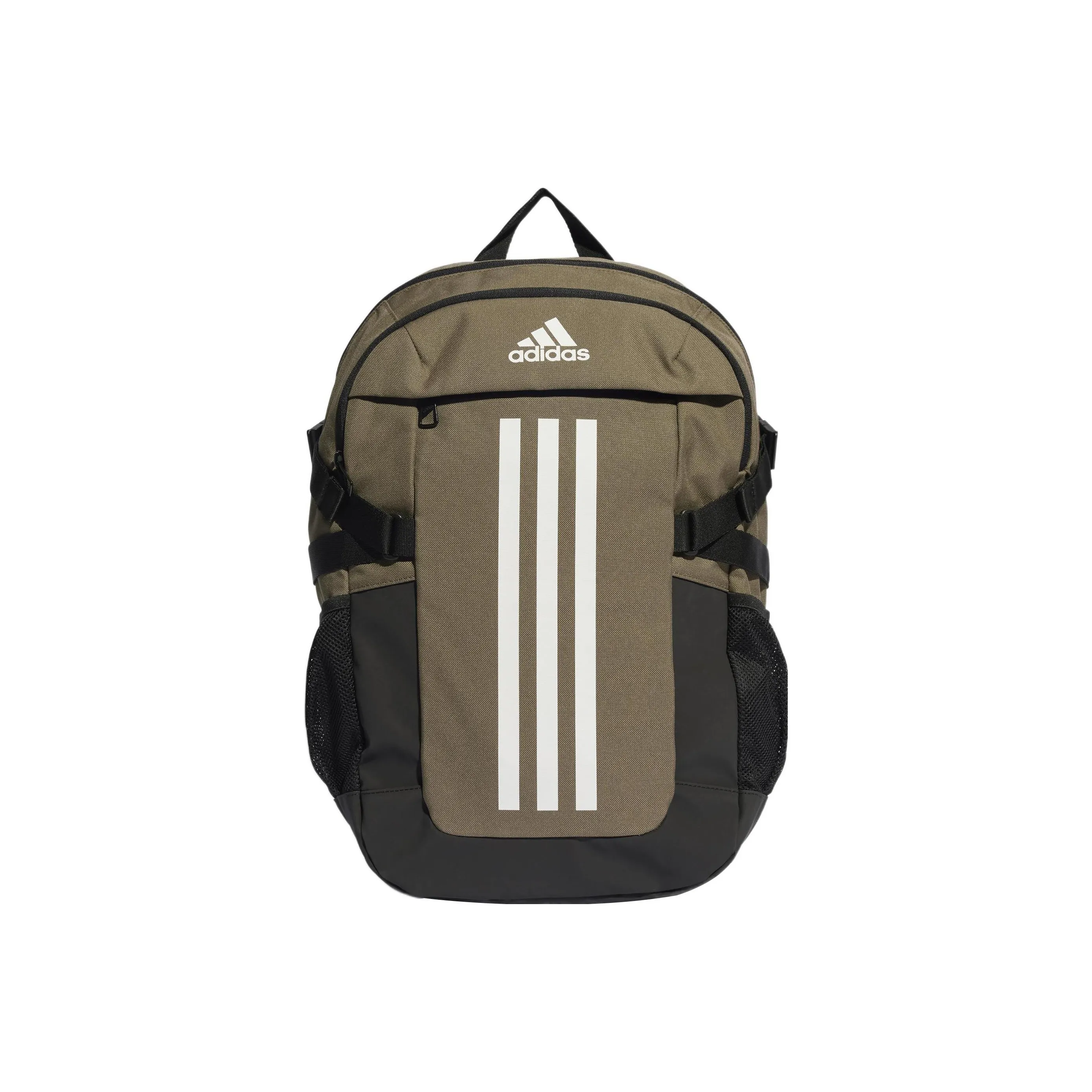 Adidas Polyester Backpack Regular Unisex Olive Green/White