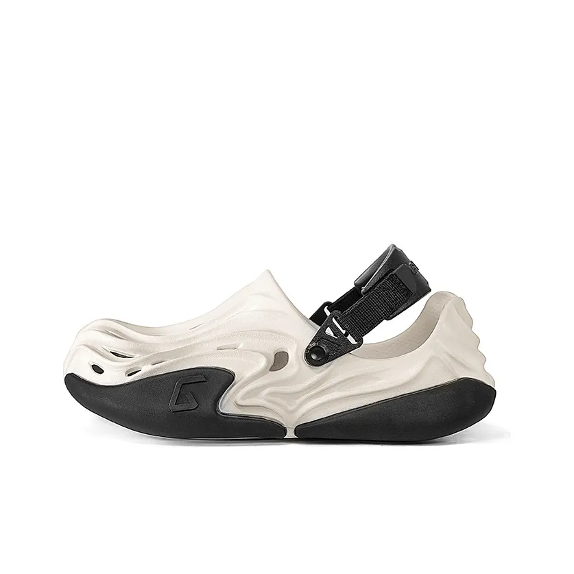 GOTO Sports Sandals Unisex Black White