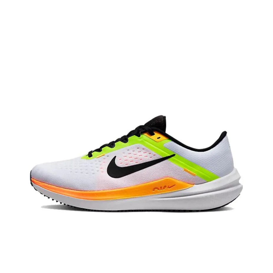 Nike Air Winflo 10 White Volt Laser Orange