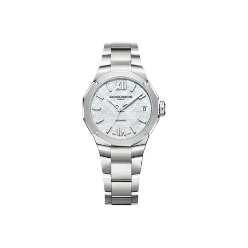 Baume & Mercier Автоматический Механический Movement Женские Часы 33 мм Жемчужная Раковина Цвет
