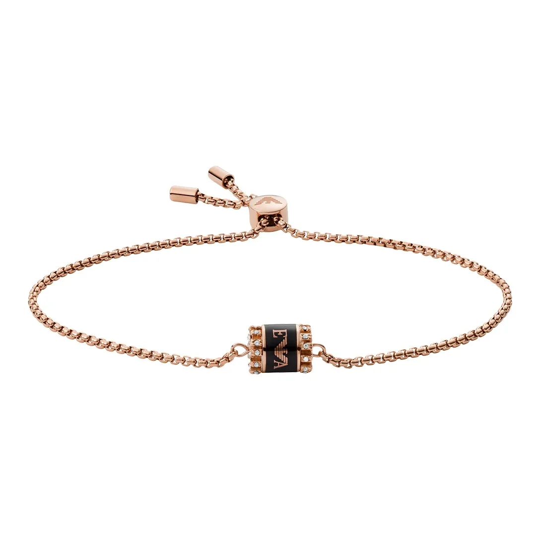 EMPORIO ARMANI Stainless Steel Bracelets Women's Rose Gold