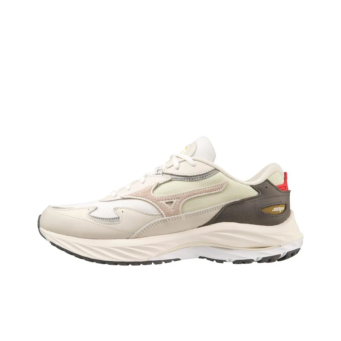 Mizuno Wave Rider β Амортизаторы Устойчивость к истиранию Низкий топ Повседневный Унисекс Белый