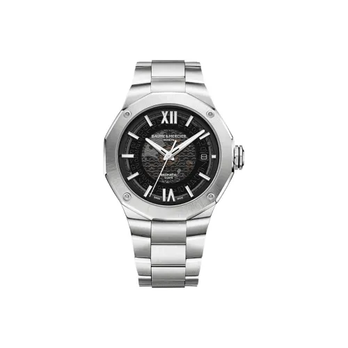 Baume & Mercier Автоматический Механический Movement Мужские Часы Rivera Series 42 мм Черные