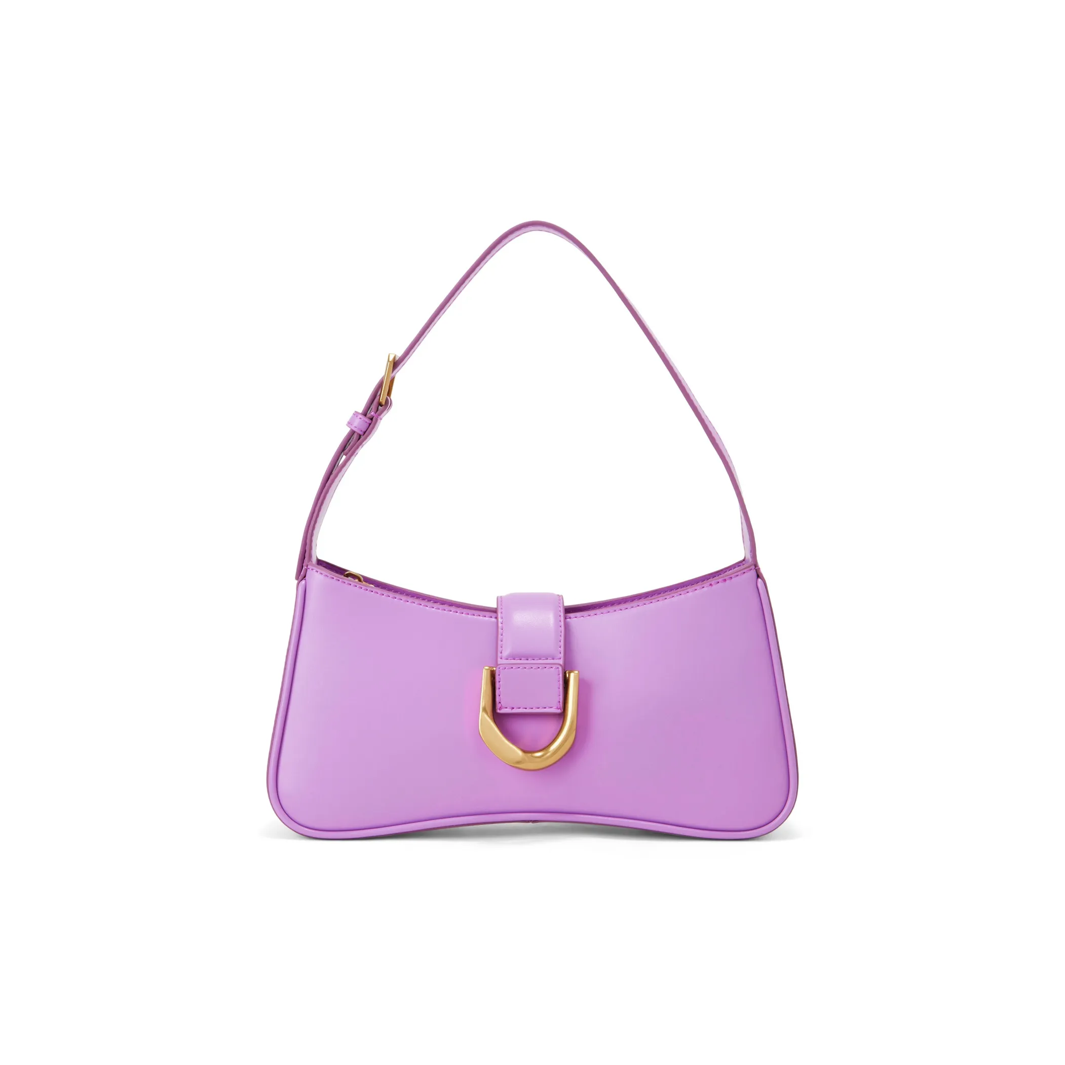 CHARLES KEITH ПУ (полиуретан) Сумка через плечо Сумка-багет Сумка через плечо Маленькая сумка через плечо Женская Многоцветная