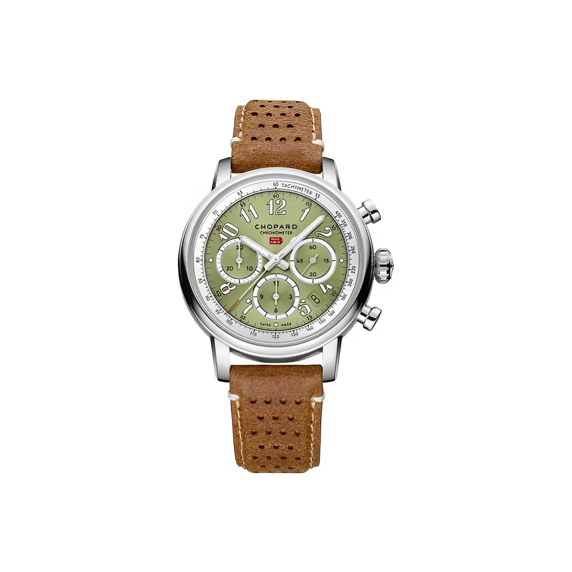 CHOPARD Automatic Mechanical Movement Men's Watches Watch Green Dial Stainless Steel Case