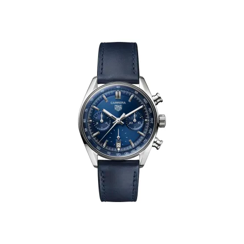 TAG HEUER Автоматический Механический Movement Мужские Carrera Collection Часы 39 мм Синие