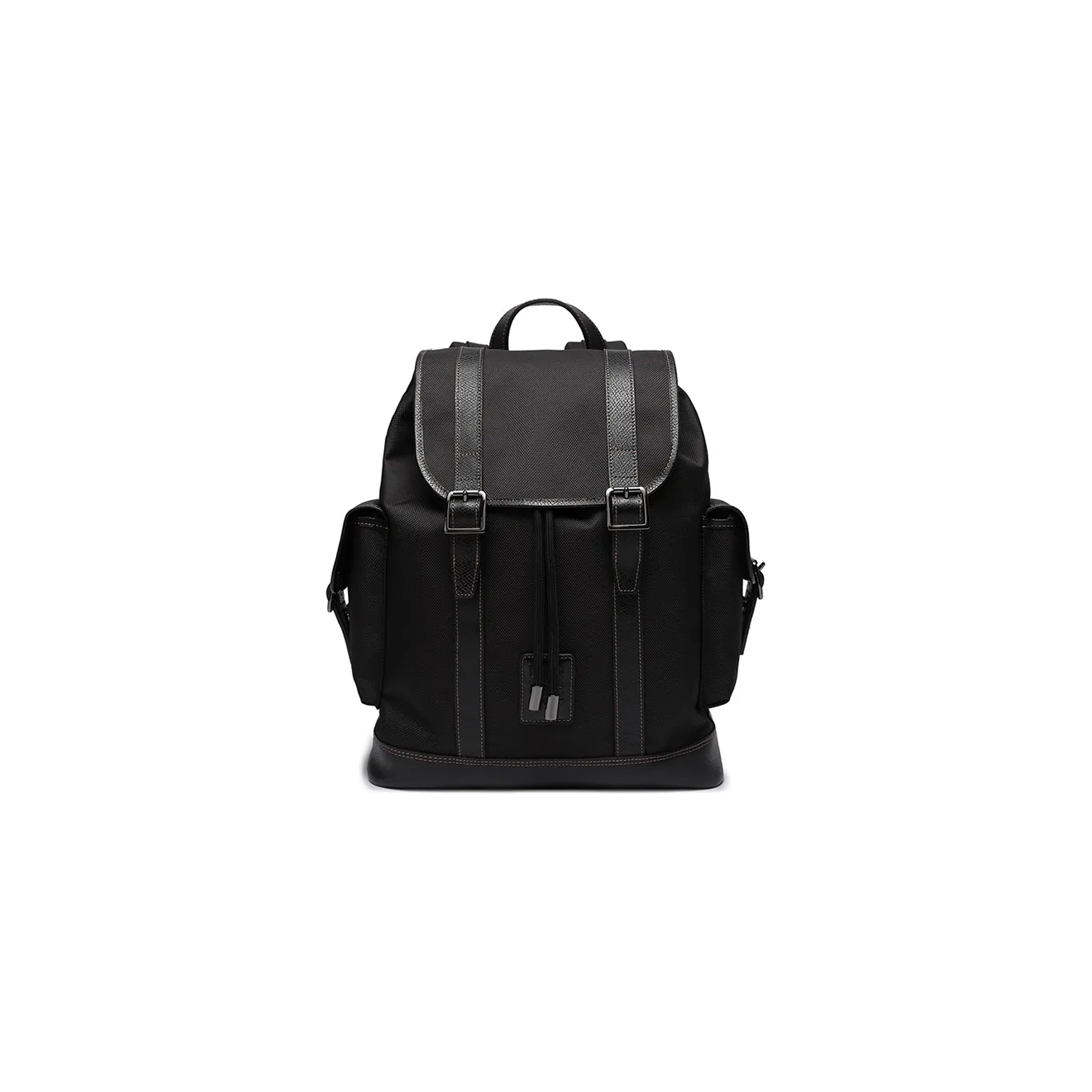 LONGCHAMP Boxford Cow Leather Backpack Regular Men's Black