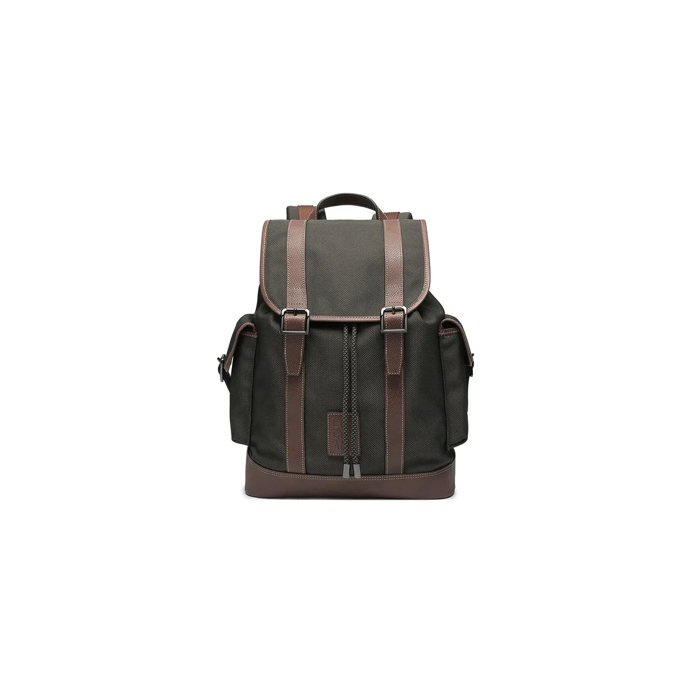 LONGCHAMP Cow Leather Backpack Large Size Men's Brown
