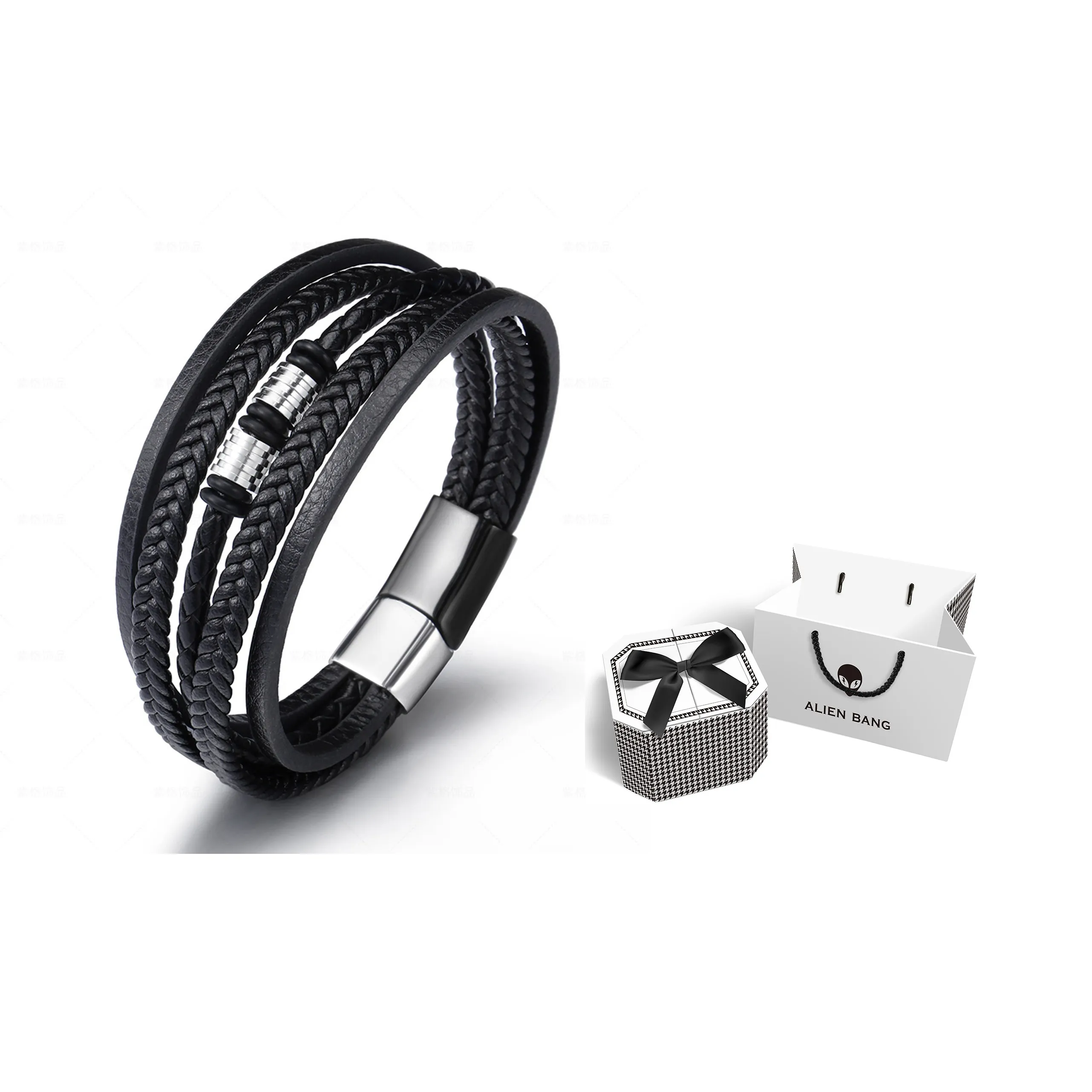 ALIEN BANG Браслеты из титанового стального сплава Унисекс