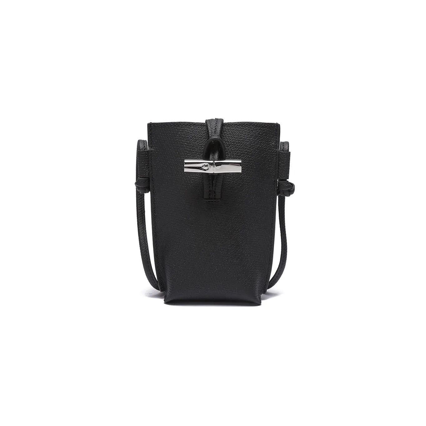 LONGCHAMP Roseau Leather Phone Holder